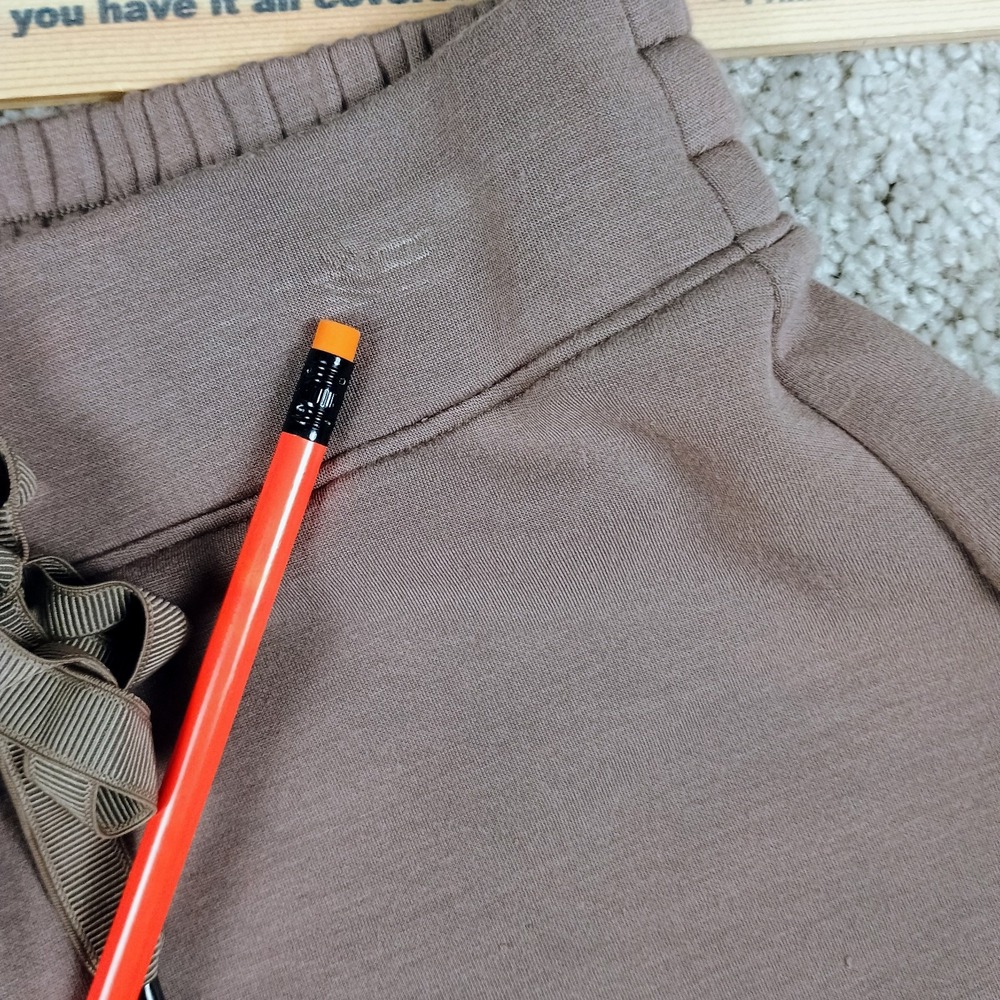 SPANX AirEssentials Wide Leg Pants Womens XS Petite Brown Lounge Sweats - Picture 12 of 14